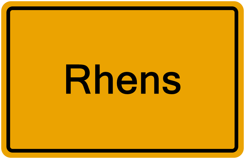 Handelsregisterauszug Rhens