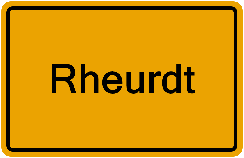 Handelsregisterauszug Rheurdt