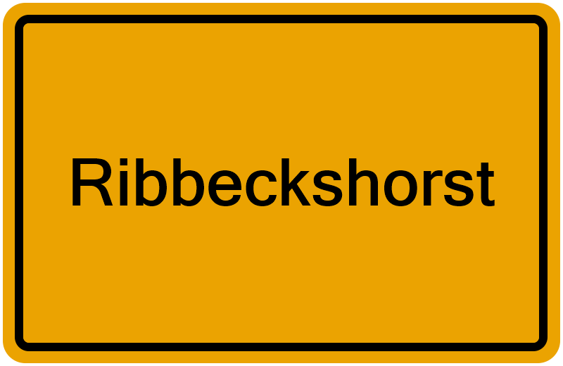 Handelsregisterauszug Ribbeckshorst