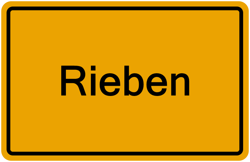 Handelsregisterauszug Rieben