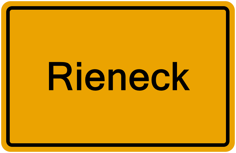 Handelsregisterauszug Rieneck