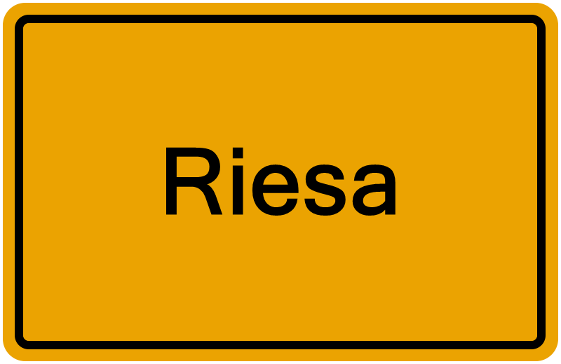 Handelsregisterauszug Riesa