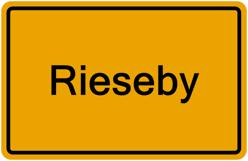 Handelsregisterauszug Rieseby