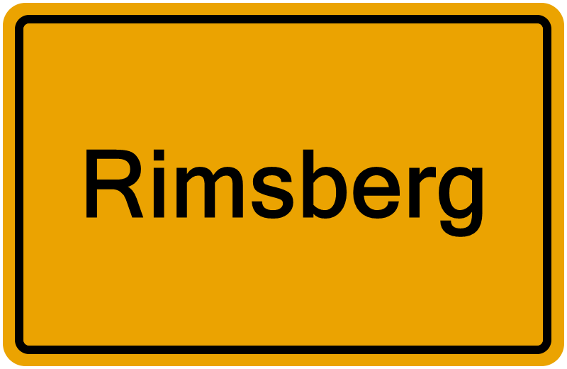 Handelsregisterauszug Rimsberg