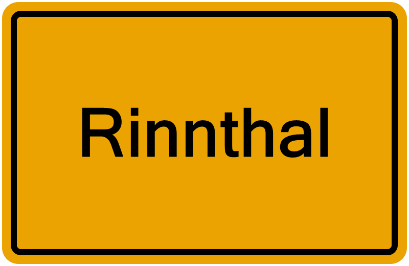 Handelsregisterauszug Rinnthal