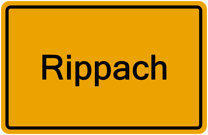 Handelsregisterauszug Rippach