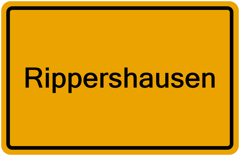 Handelsregisterauszug Rippershausen