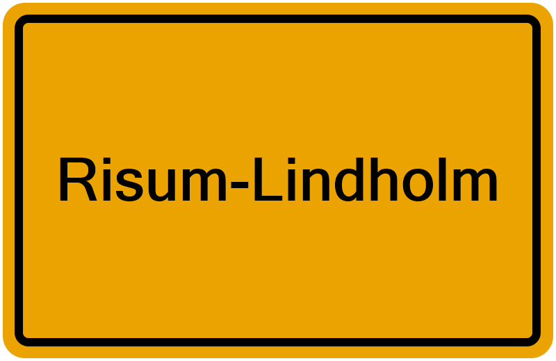 Handelsregisterauszug Risum-Lindholm