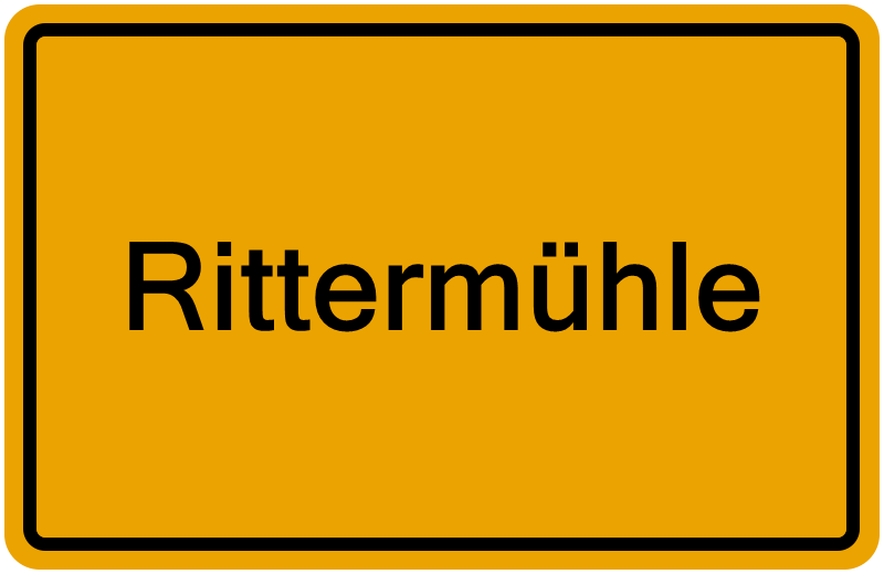 Handelsregisterauszug Rittermühle