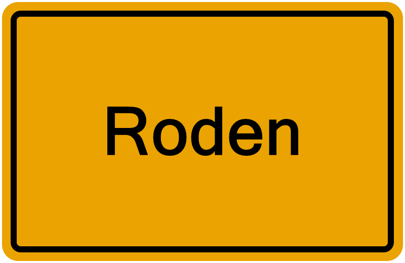Handelsregisterauszug Roden