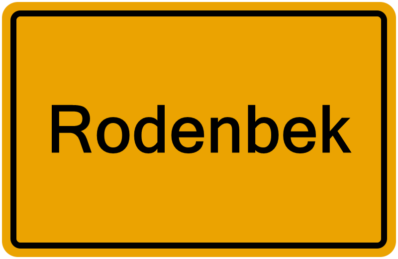 Handelsregisterauszug Rodenbek