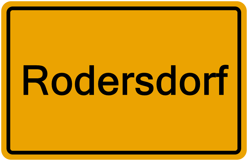 Handelsregisterauszug Rodersdorf