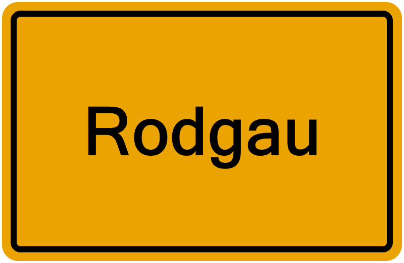 Handelsregisterauszug Rodgau