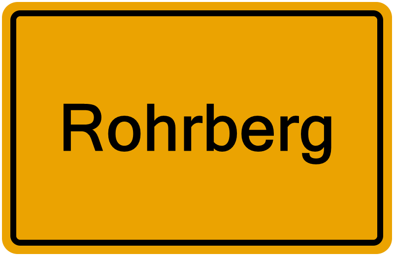 Handelsregisterauszug Rohrberg