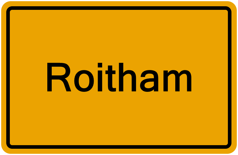 Handelsregisterauszug Roitham