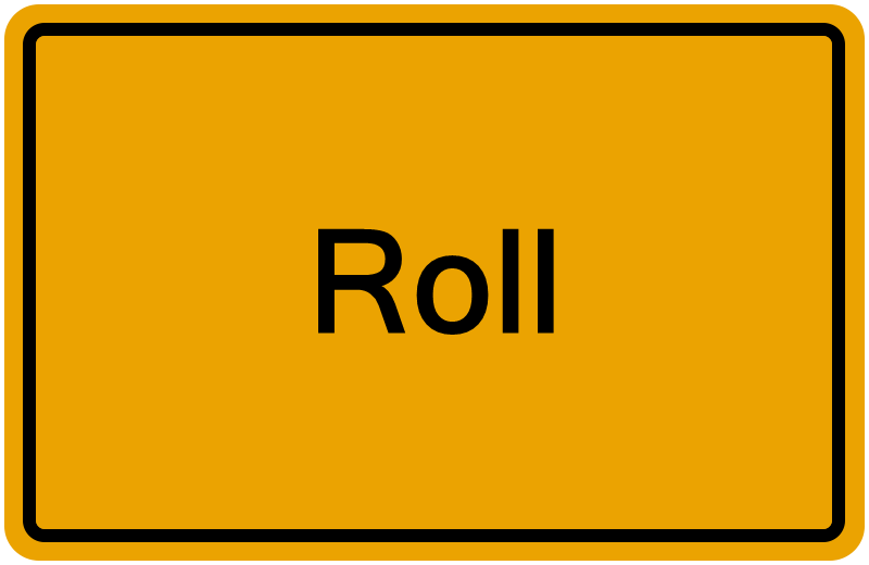 Handelsregisterauszug Roll
