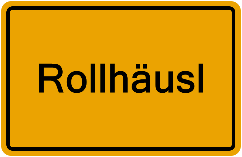 Handelsregisterauszug Rollhäusl