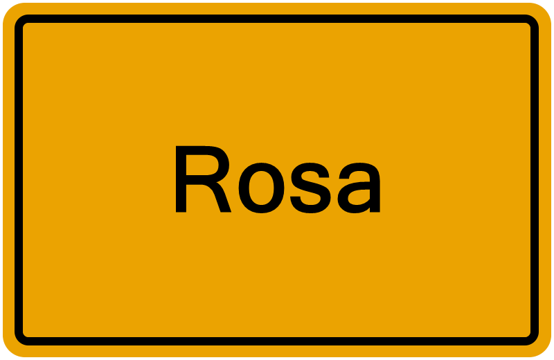 Handelsregisterauszug Rosa