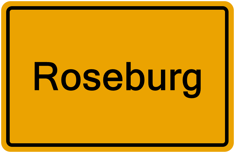 Handelsregisterauszug Roseburg