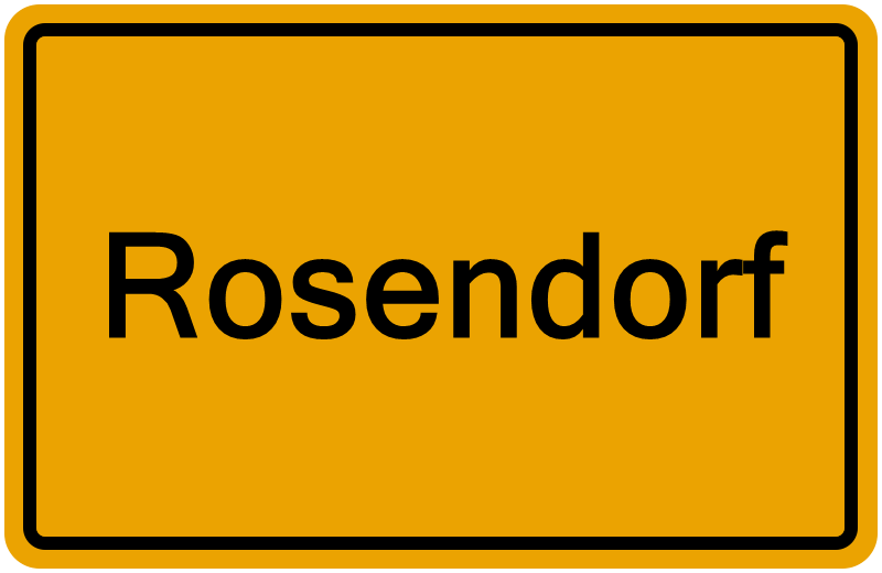 Handelsregisterauszug Rosendorf