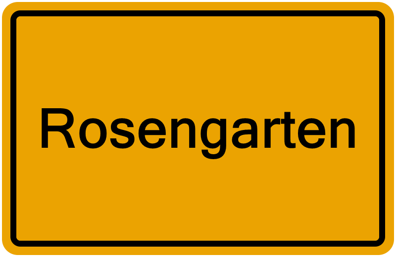 Handelsregisterauszug Rosengarten