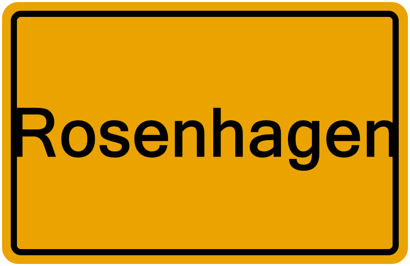 Handelsregisterauszug Rosenhagen