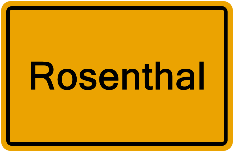 Handelsregisterauszug Rosenthal