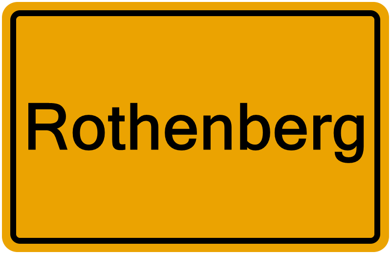 Handelsregisterauszug Rothenberg