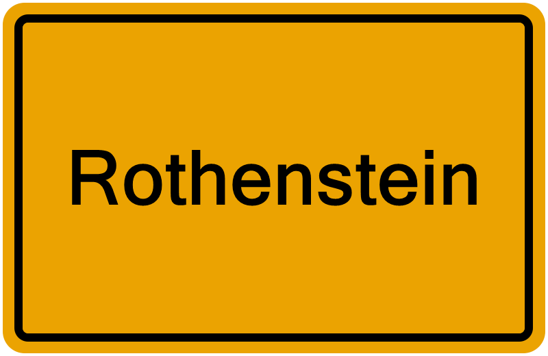 Handelsregisterauszug Rothenstein