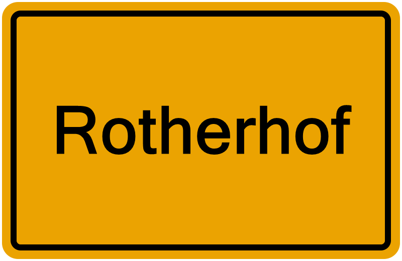 Handelsregisterauszug Rotherhof