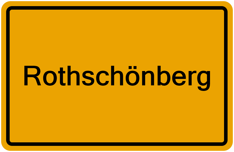 Handelsregisterauszug Rothschönberg