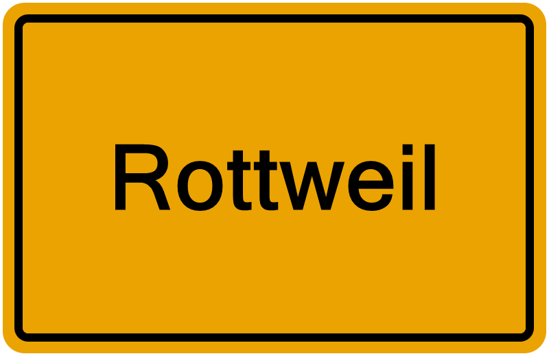 Handelsregisterauszug Rottweil
