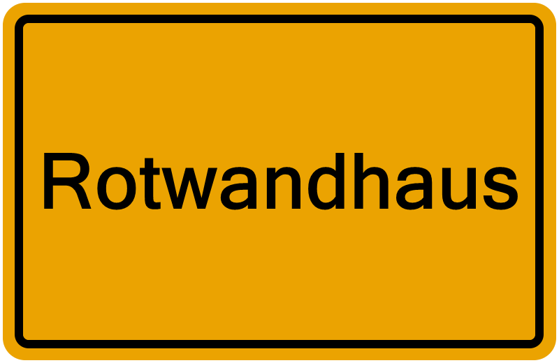 Handelsregisterauszug Rotwandhaus