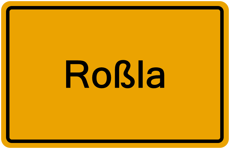 Handelsregisterauszug Roßla