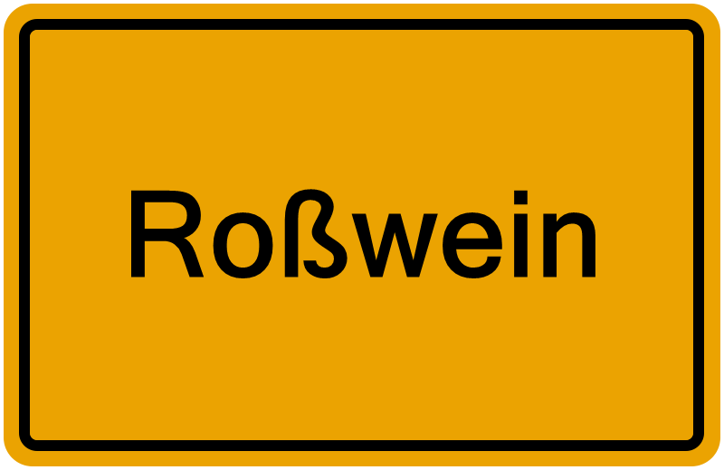Handelsregisterauszug Roßwein