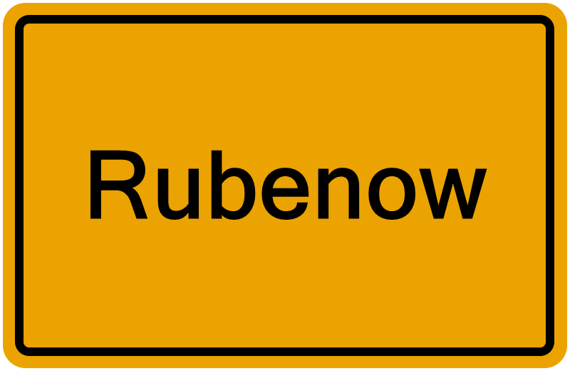 Handelsregisterauszug Rubenow