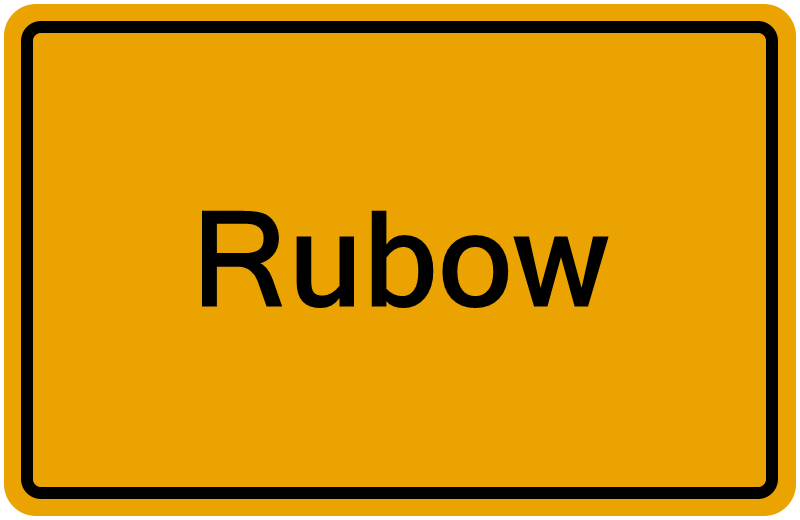 Handelsregisterauszug Rubow