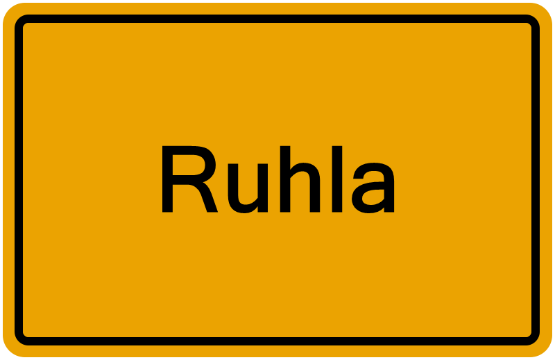 Handelsregisterauszug Ruhla