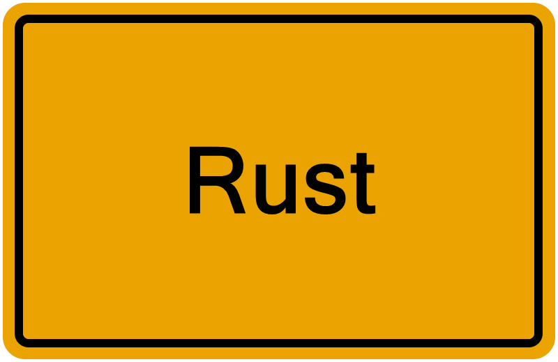 Handelsregisterauszug Rust