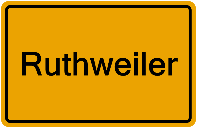 Handelsregisterauszug Ruthweiler