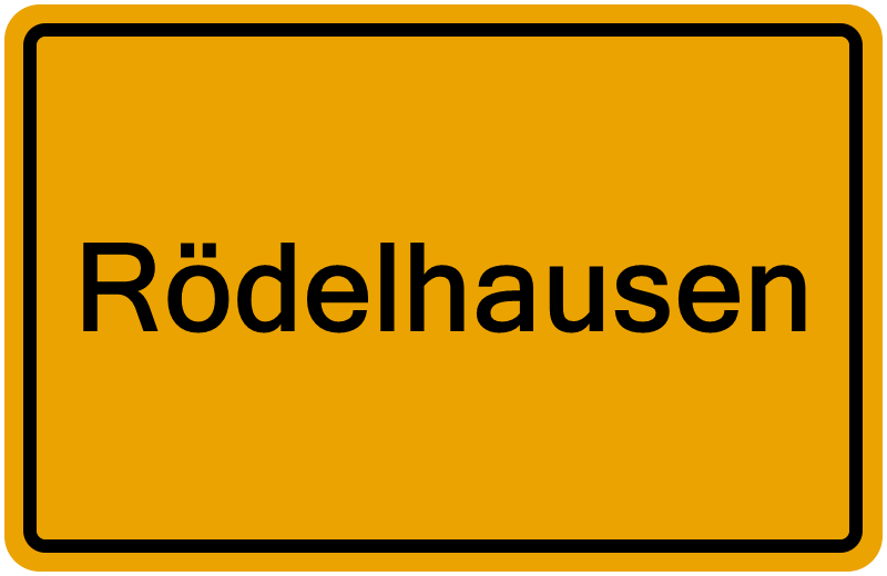 Handelsregisterauszug Rödelhausen