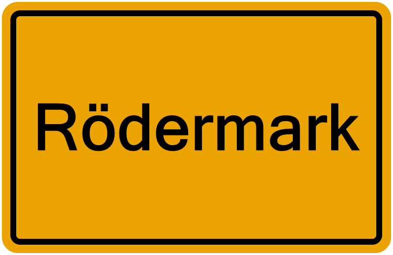 Handelsregisterauszug Rödermark