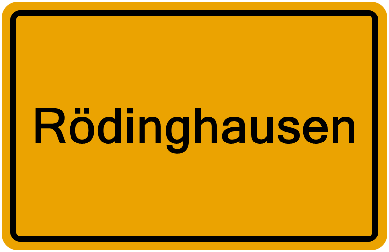 Handelsregisterauszug Rödinghausen