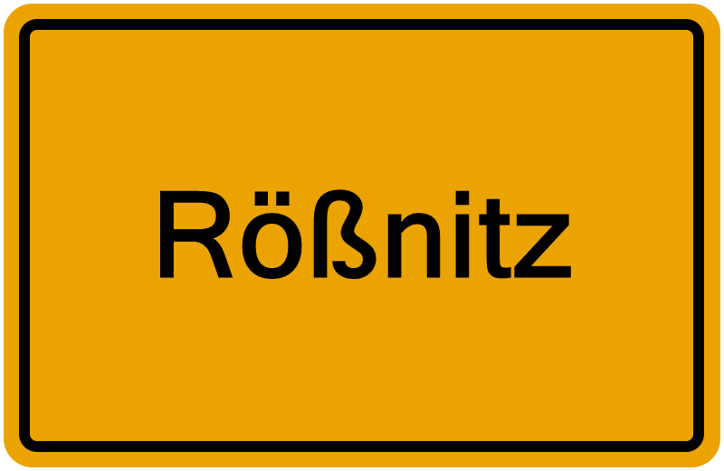 Handelsregisterauszug Rößnitz