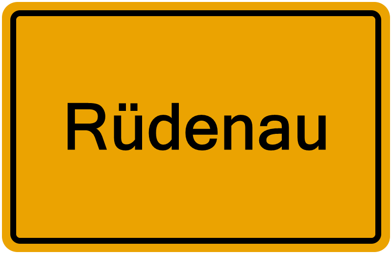 Handelsregisterauszug Rüdenau