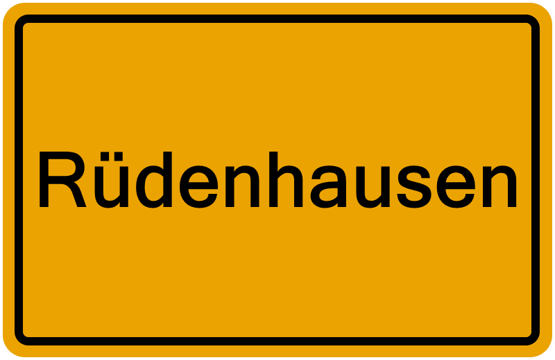 Handelsregisterauszug Rüdenhausen