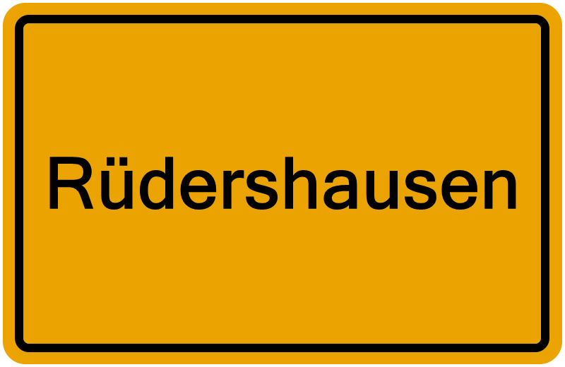 Handelsregisterauszug Rüdershausen