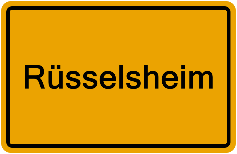 Handelsregisterauszug Rüsselsheim