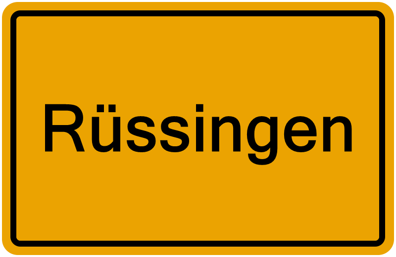 Handelsregisterauszug Rüssingen