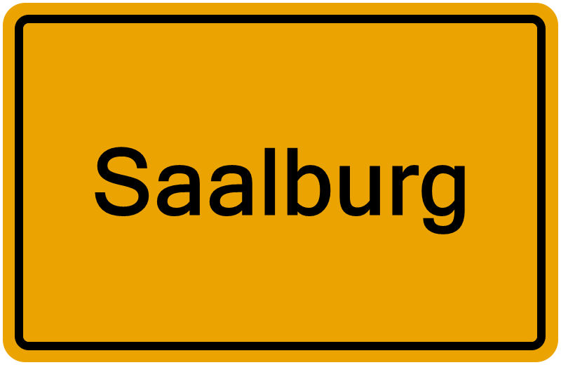 Handelsregisterauszug Saalburg